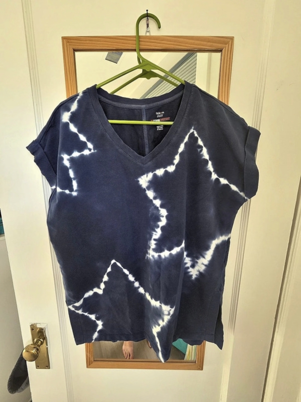 Short Sleeve Star Sweatshirt Tee
